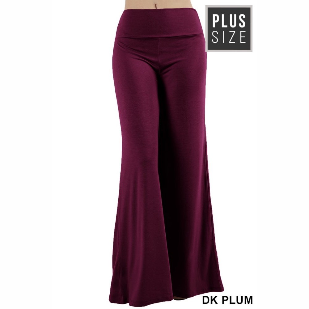 Plum Palazzo Pants